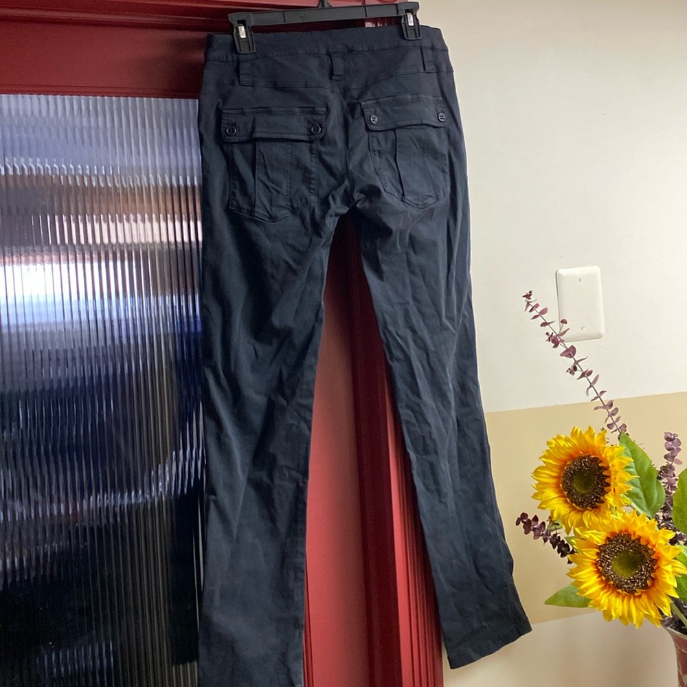 Transit Par-Such Made in Italy 🇮🇹 Cotton Stretch Black Logo JeansNever Used